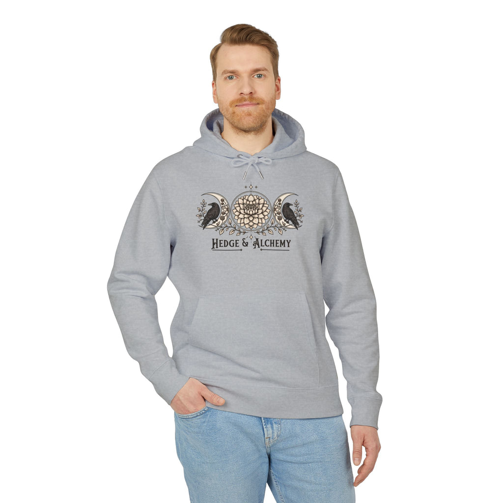 Hedge & Alchemy | Botanical Emblem Organic Cotton Hoodie