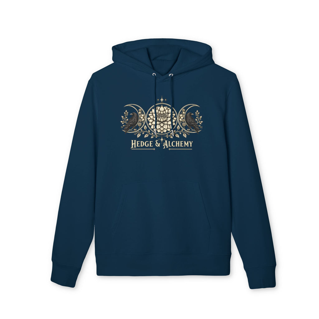 Hedge & Alchemy | Botanical Emblem Organic Cotton Hoodie