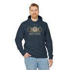 Hedge & Alchemy | Botanical Emblem Organic Cotton Hoodie