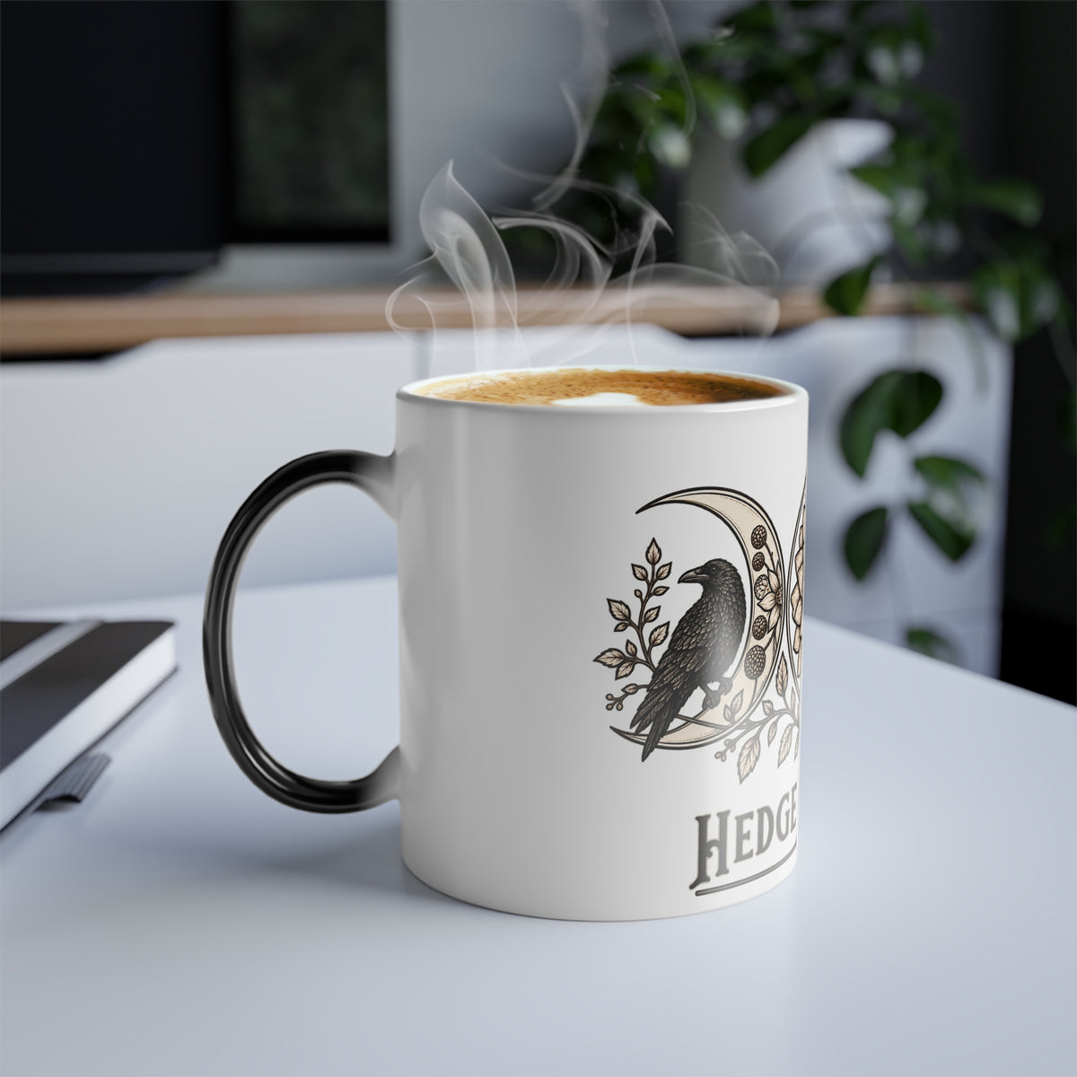 Hedge & Alchemy | Botanical Emblem Color-Changing Mug