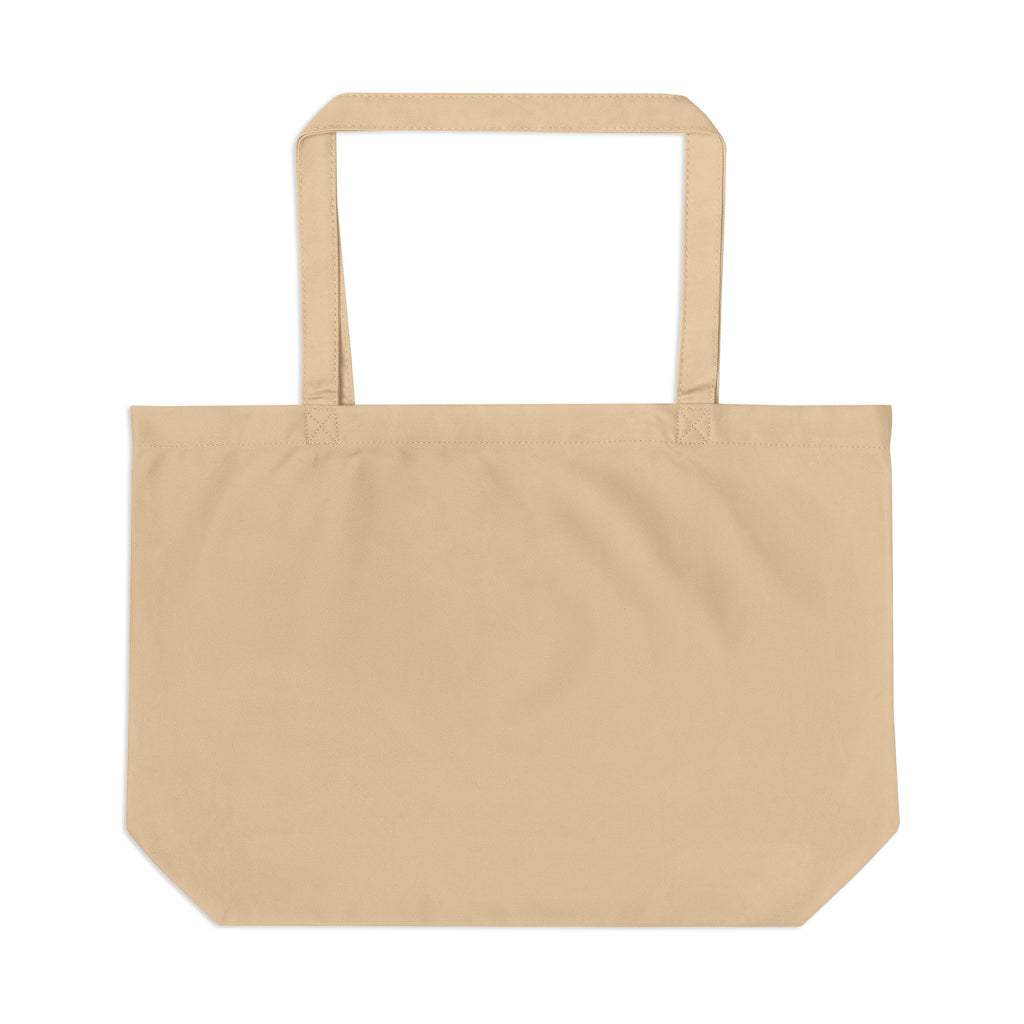 Hedge & Alchemy | Botanical Emblem Large Organic Cotton Tote Bag
