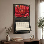 The Secret Universe | 2027 Dahlia Close Up & Lunar Gardening Wall Calendar