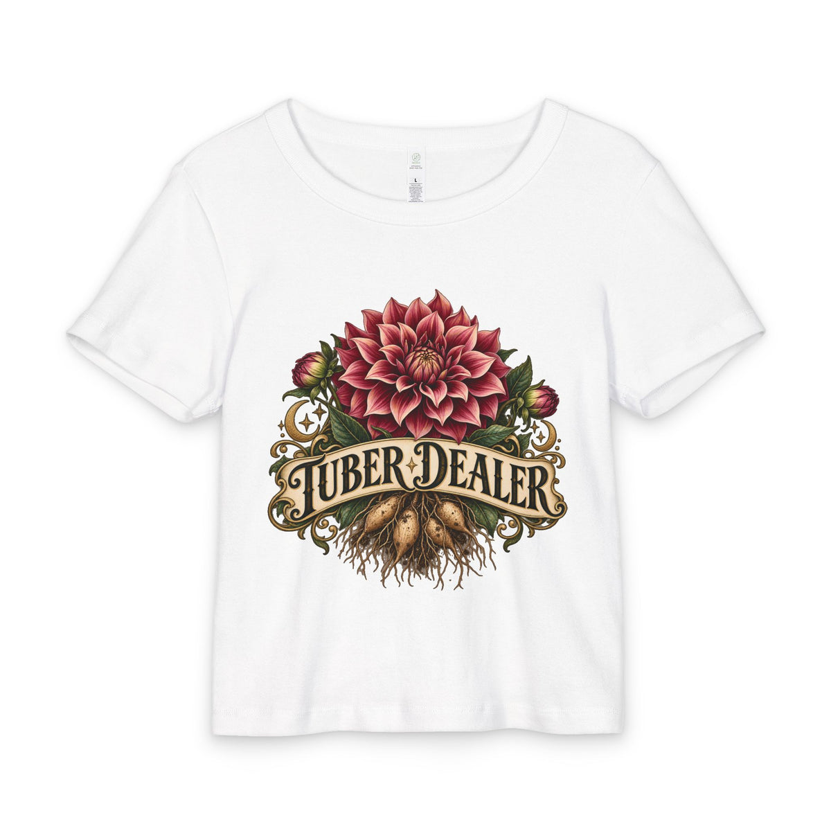 Tuber Dealer | Vintage Botanical Organic Cotton Baby Tee