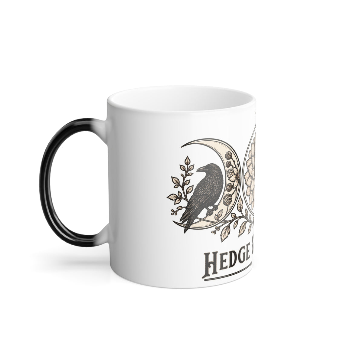 Hedge & Alchemy | Botanical Emblem Color-Changing Mug