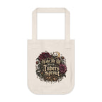Wake Me Up Before You Tuber Sprout Organic Canvas Tote Bag