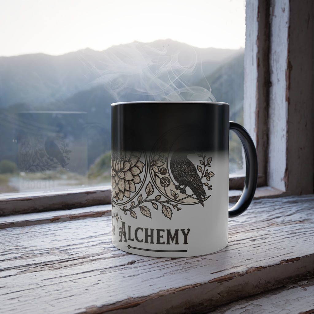 Hedge & Alchemy | Botanical Emblem Color-Changing Mug