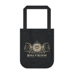 Hedge & Alchemy | Botanical Emblem Organic Cotton Tote Bag
