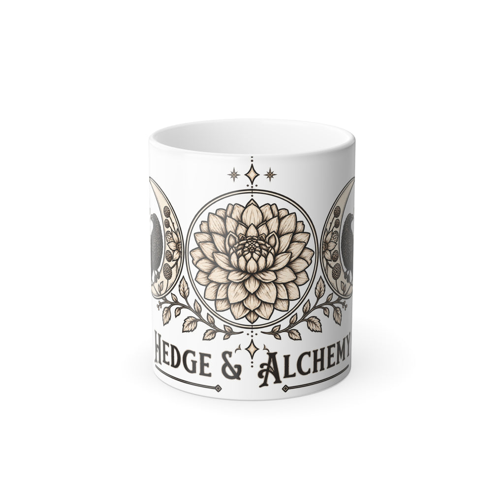 Hedge & Alchemy | Botanical Emblem Color-Changing Mug