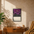 The Secret Universe | 2027 Dahlia Close Up & Lunar Gardening Wall Calendar