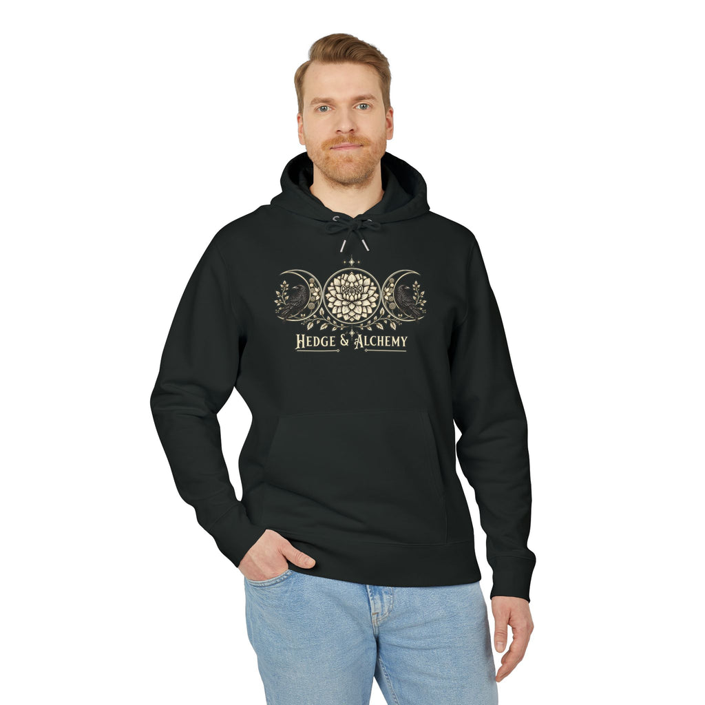 Hedge & Alchemy | Botanical Emblem Organic Cotton Hoodie