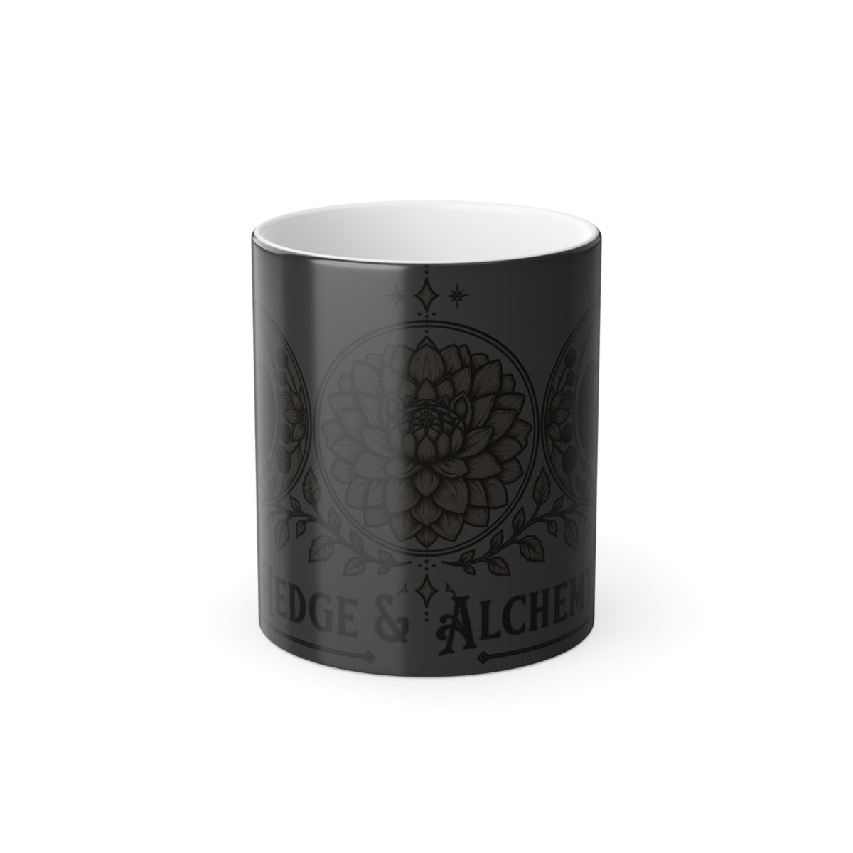 Hedge & Alchemy | Botanical Emblem Color-Changing Mug