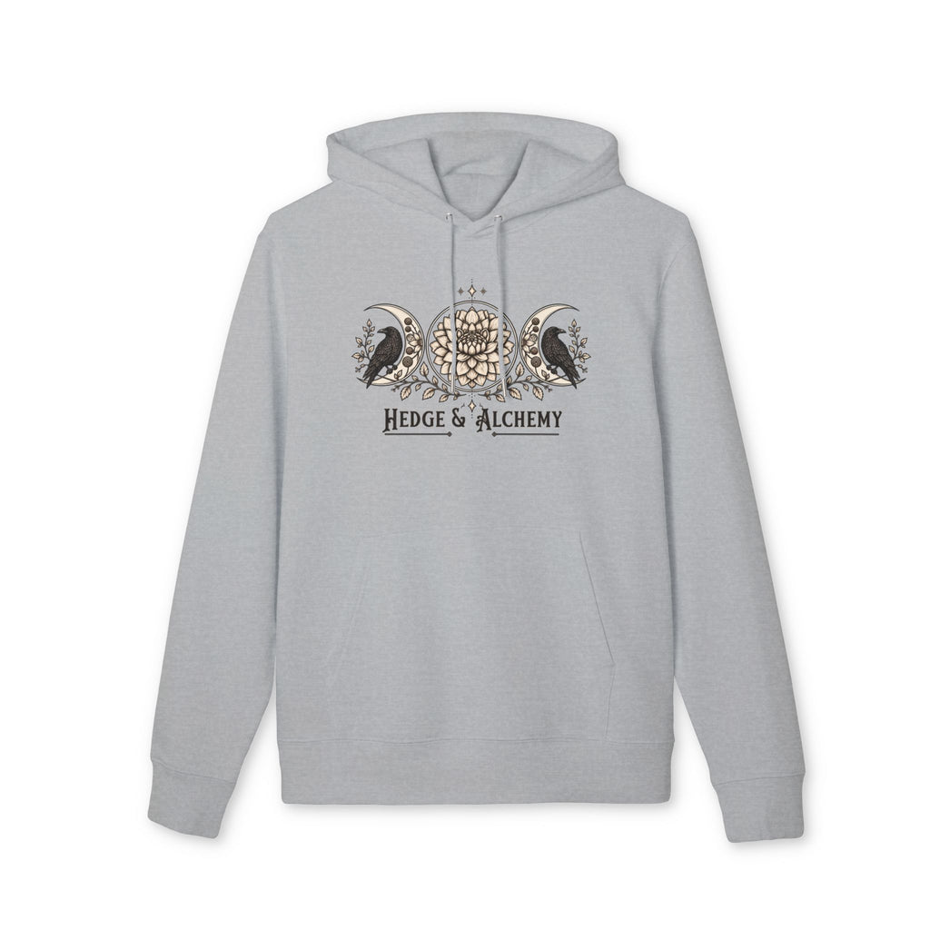 Hedge & Alchemy | Botanical Emblem Organic Cotton Hoodie