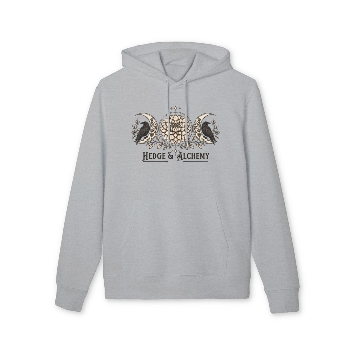 Hedge & Alchemy | Botanical Emblem Organic Cotton Hoodie