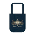 Hedge & Alchemy | Botanical Emblem Organic Cotton Tote Bag
