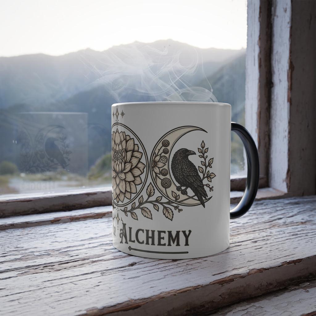 Hedge & Alchemy | Botanical Emblem Color-Changing Mug