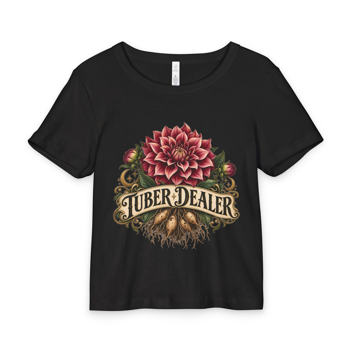 Tuber Dealer | Vintage Botanical Organic Cotton Baby Tee