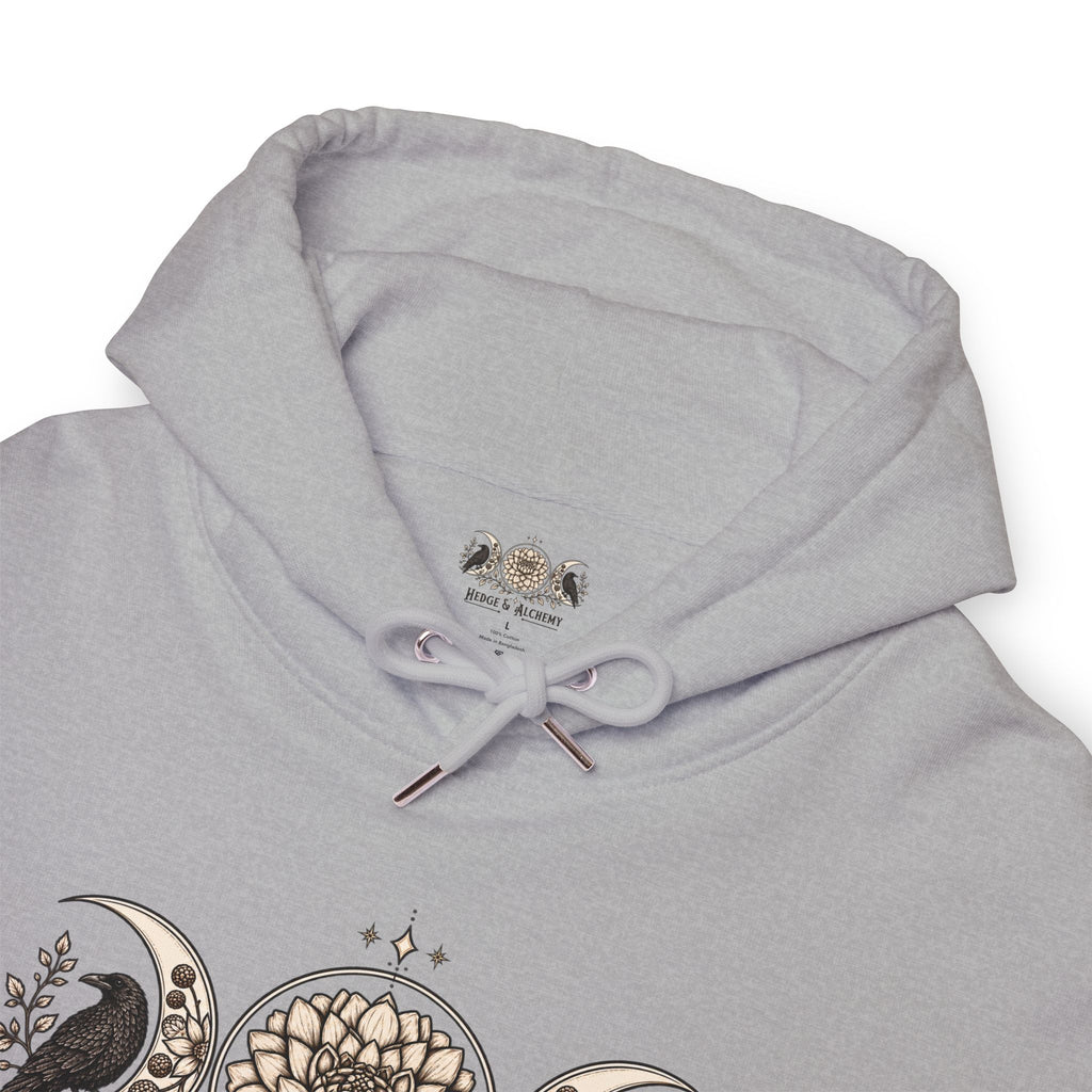 Hedge & Alchemy | Botanical Emblem Organic Cotton Hoodie