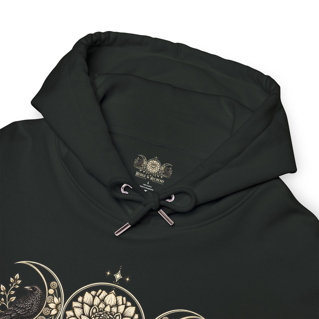 Hedge & Alchemy | Botanical Emblem Organic Cotton Hoodie