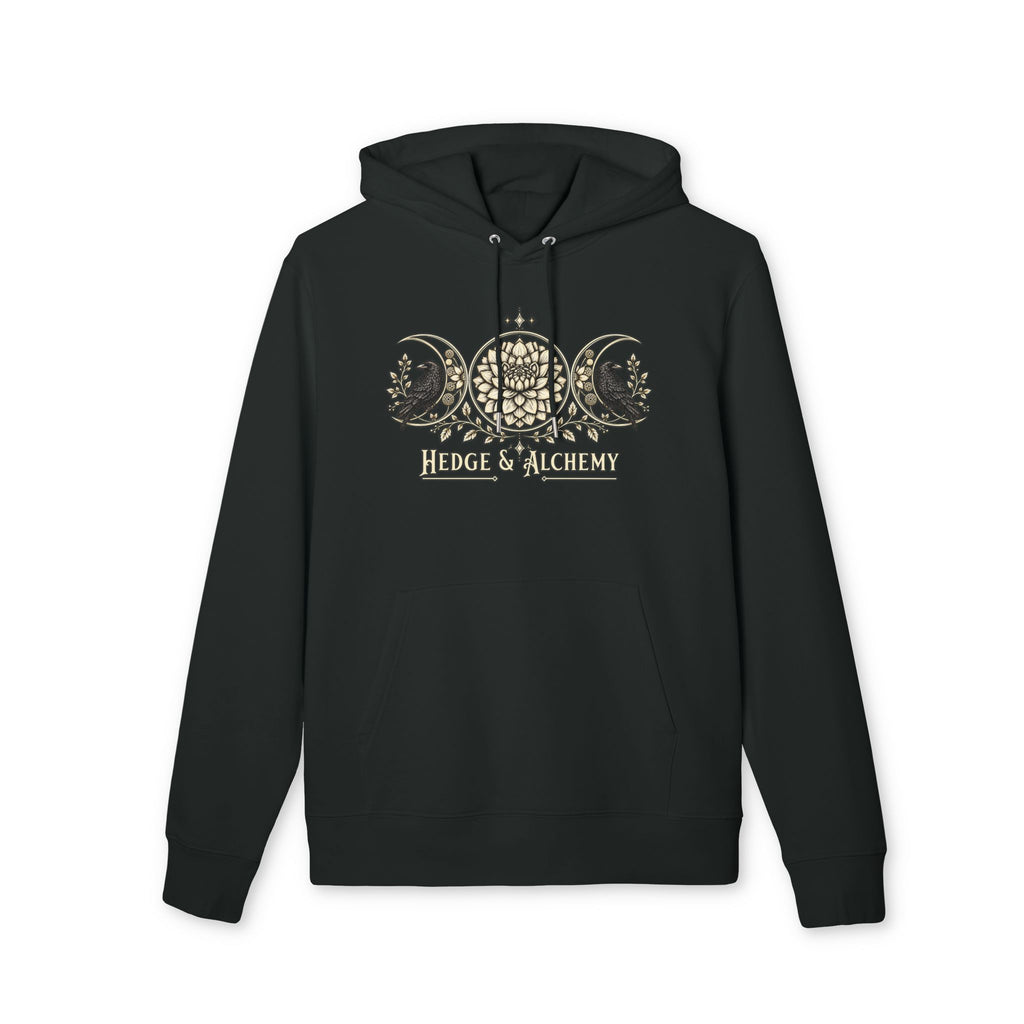 Hedge & Alchemy | Botanical Emblem Organic Cotton Hoodie